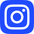 Blue Instagram Logo